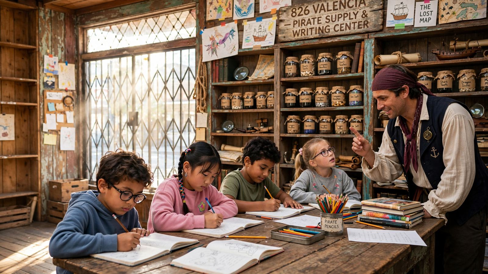826 Valencia: How a Pirate Supply Store Made Writing Feel Possible