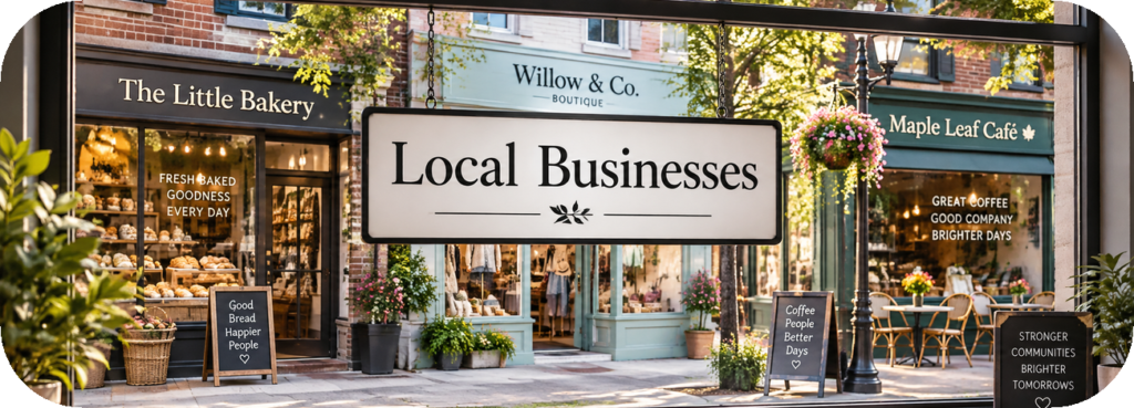 Local Businesses banner