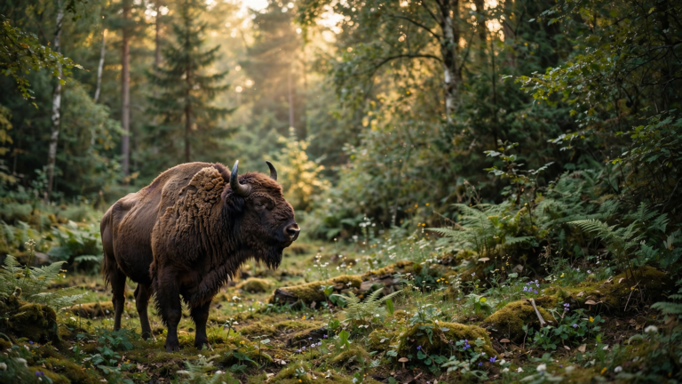 Europe’s Wild Bison Are Reclaiming the Forest