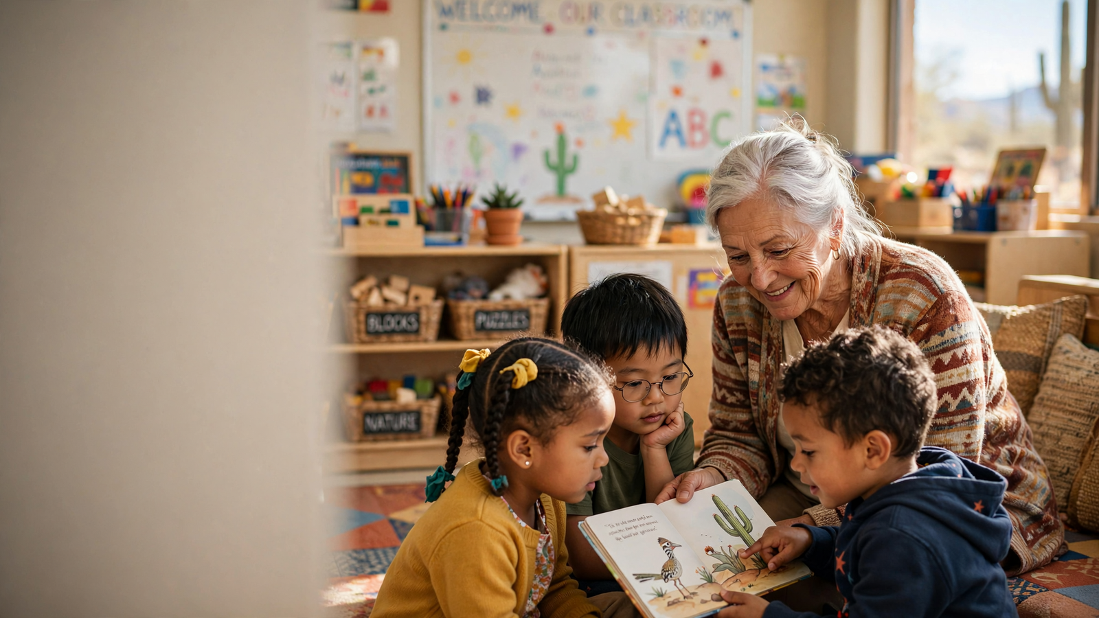 Foster Grandparents: How Older Arizonans Turn Time Into a Gift for Children