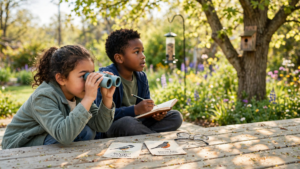 How Kids Can Turn a Backyard Birdwatch Into Real Science How Kids Can Turn a Backyard Birdwatch Into Real Science