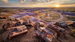 Petrified Forest: The Arizona Place Where Deep Time Meets an Open Road Petrified Forest: The Arizona Place Where Deep Time Meets an Open Road
