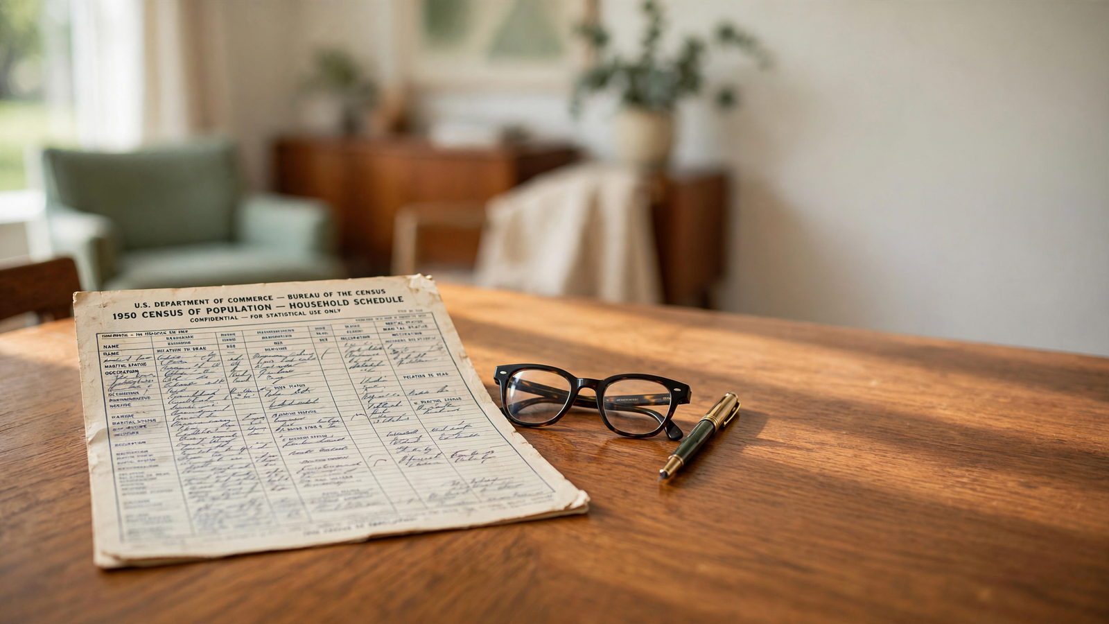 The 1950 Census: How a Household Form Became a Time Machine for American Life