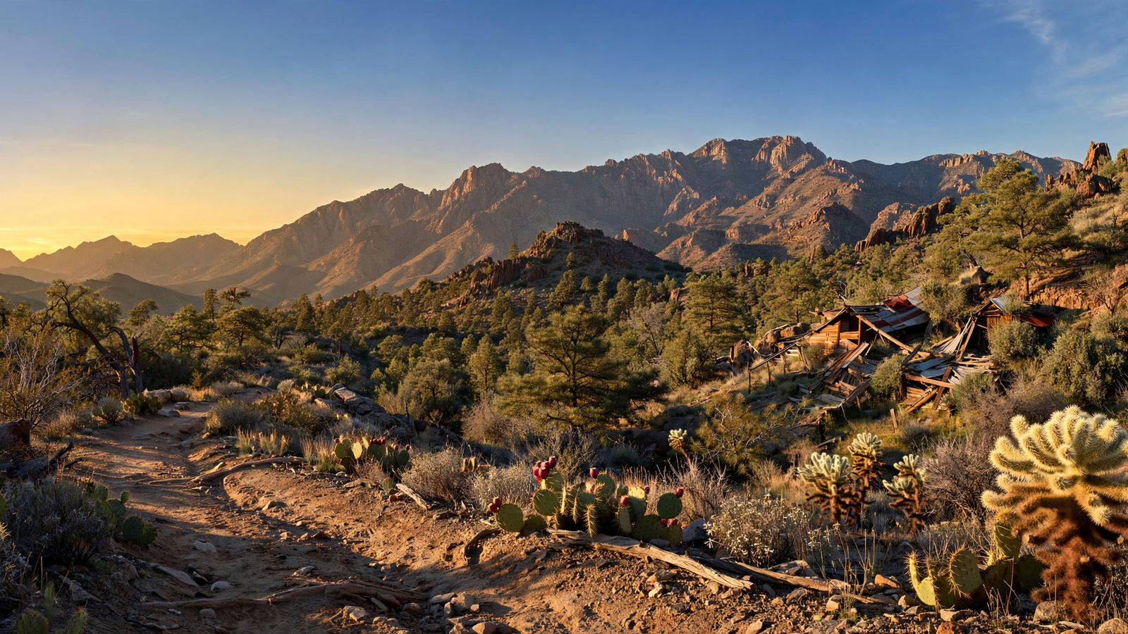 The Bradshaw Mountains: How Yavapai County’s Old Range Became a Public Landscape