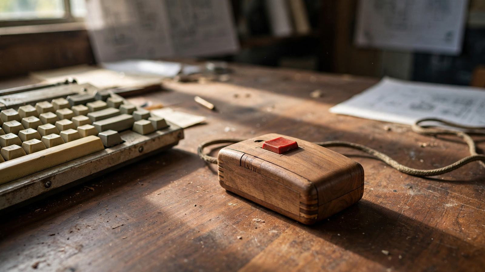 The Computer Mouse: How a Wooden Pointing Device Made Computers Human