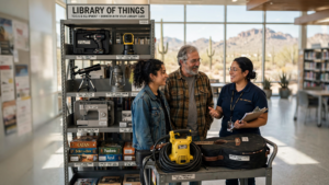 The Library Shelf That Lends More Than Books: How Arizona Neighbors Share the Tools of Everyday Life