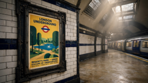 The London Underground Poster: How a Transit System Turned Travel Into Modern Art