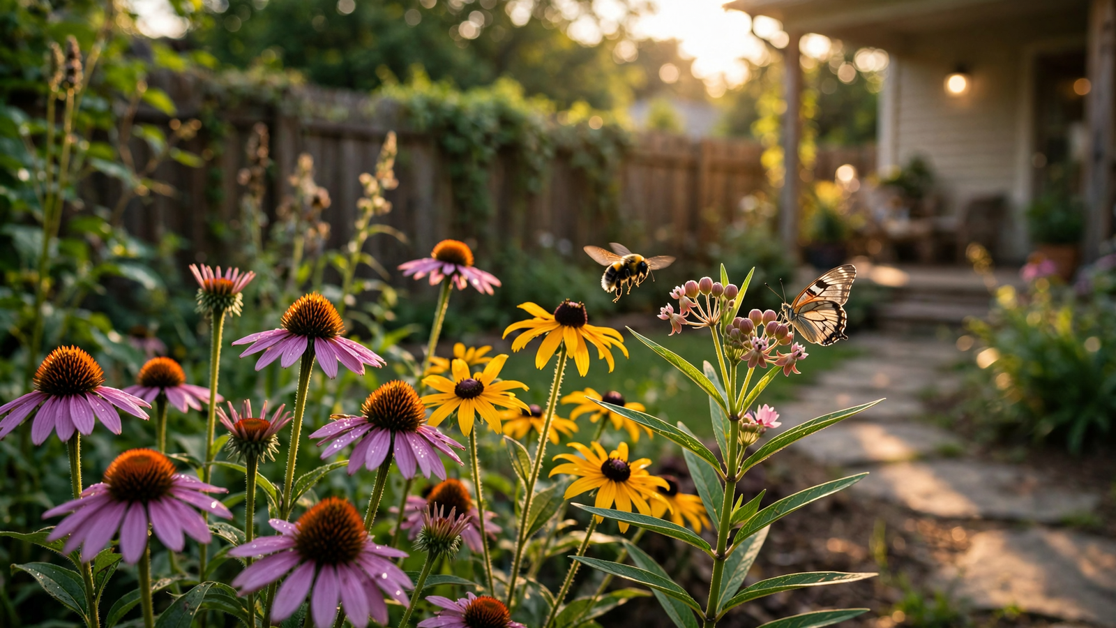 The Pollinator Garden: How an Ordinary Yard Became a Small Refuge