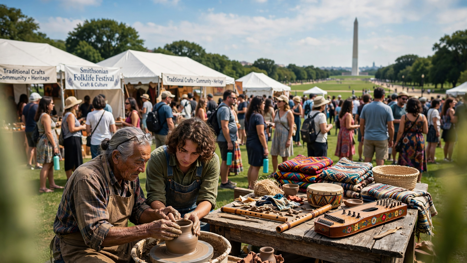 The Smithsonian Folklife Festival: How Living Traditions Found a Place on the National Mall