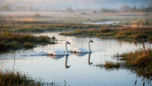 Trumpeter Swans Are Filling American Wetlands With a Sound Once Nearly Lost