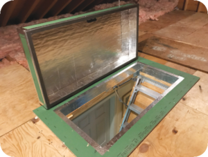 How to Seal an Attic Hatch Without Blocking Ventilation or Creating a Hazard Attic Seal