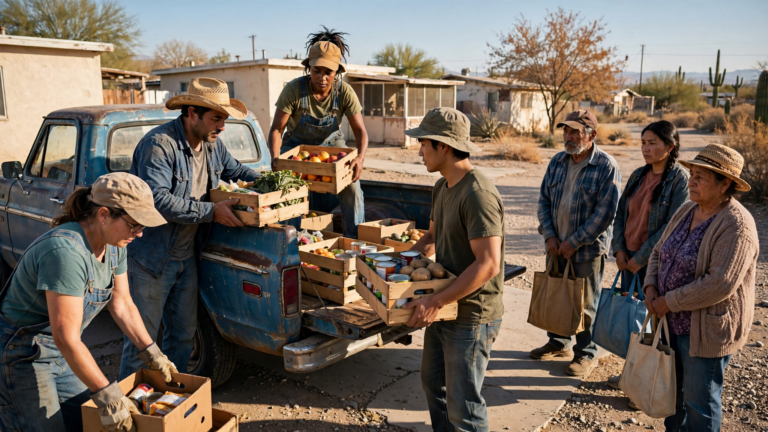 As Shelters Fill and Benefits Shrink, Arizona’s Community Responders Step Into the Gap