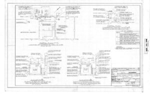 Building 400 Vessel Traffic Center - Evaporative Coolers Mechanical Ductwork and Plumbing - Plan-Elevation, December 4, 1978 - DPLA - 3c437614dd2e084803a7e721c0272492.tiff