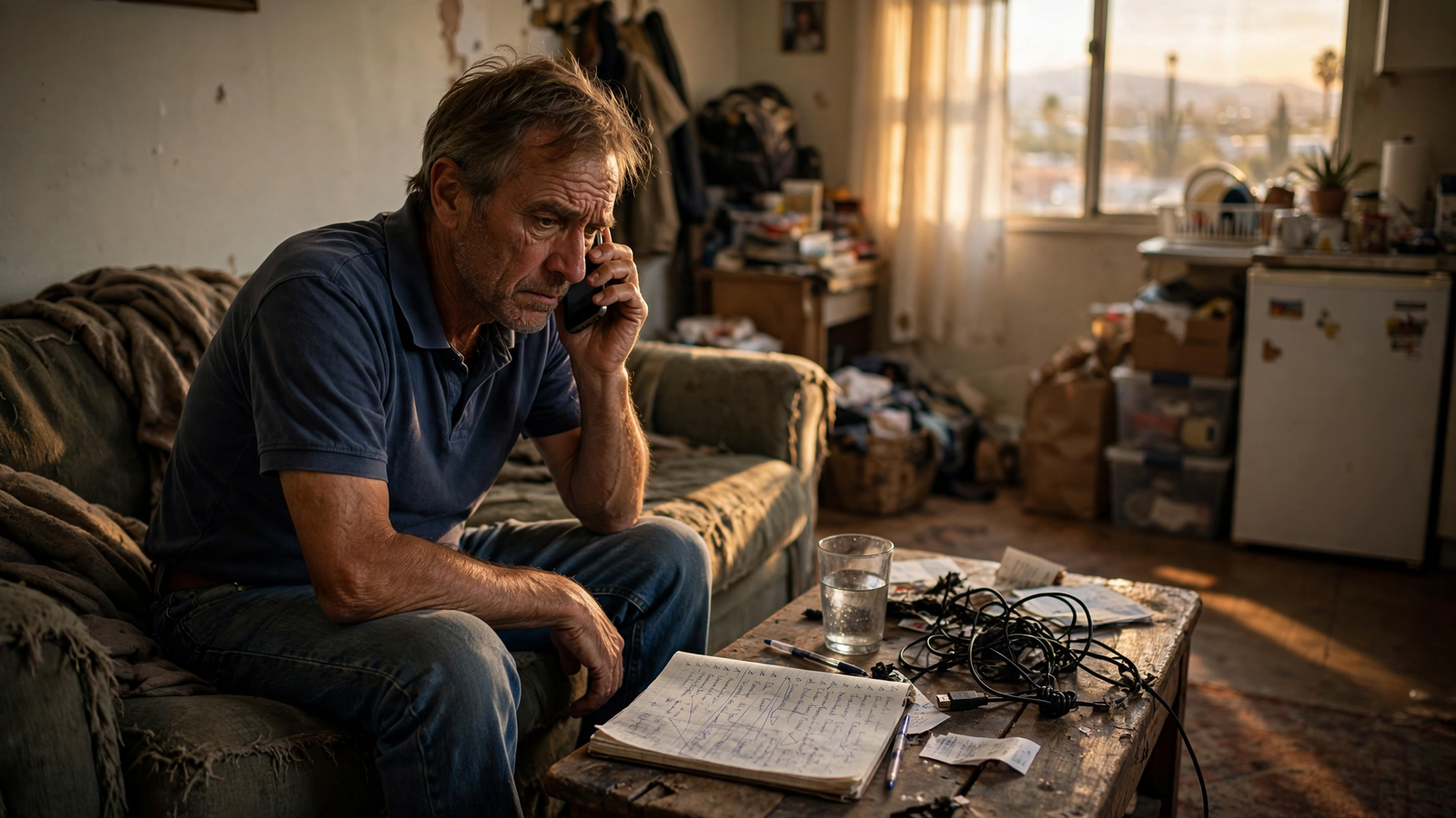 In Phoenix, a Stranger's Phone Has Become a Lifeline for Families With Nowhere Else to Turn