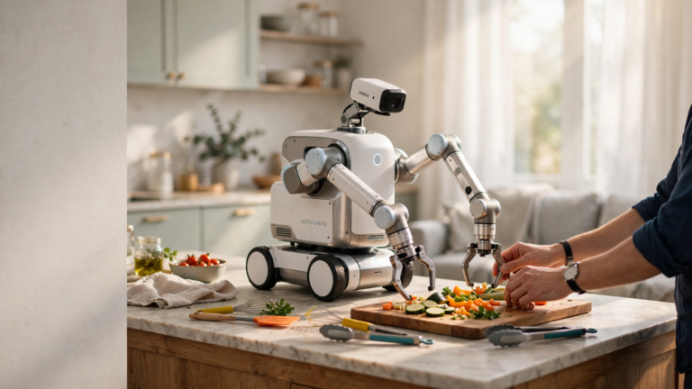 Mobile ALOHA: How a Robot Learns Household Tasks by Watching People