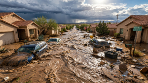 Reported Five-Foot Flash Flooding Overwhelms a Prescott Valley Neighborhood Reported Five-Foot Flash Flooding Overwhelms a Prescott Valley Neighborhood